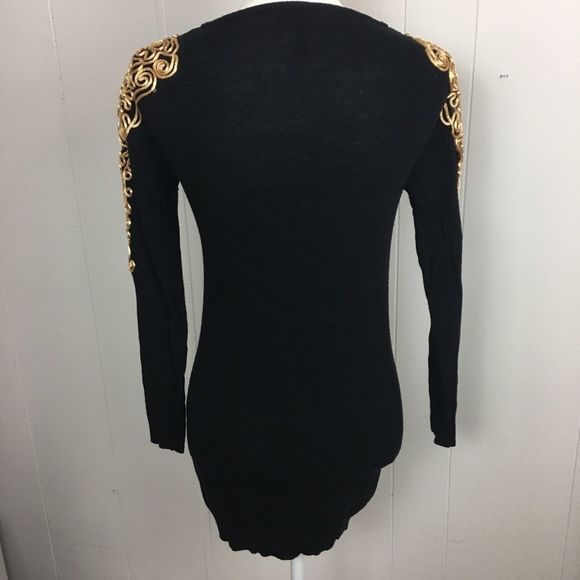 Divided 2  size 2 black sweater - Picture 3 of 5